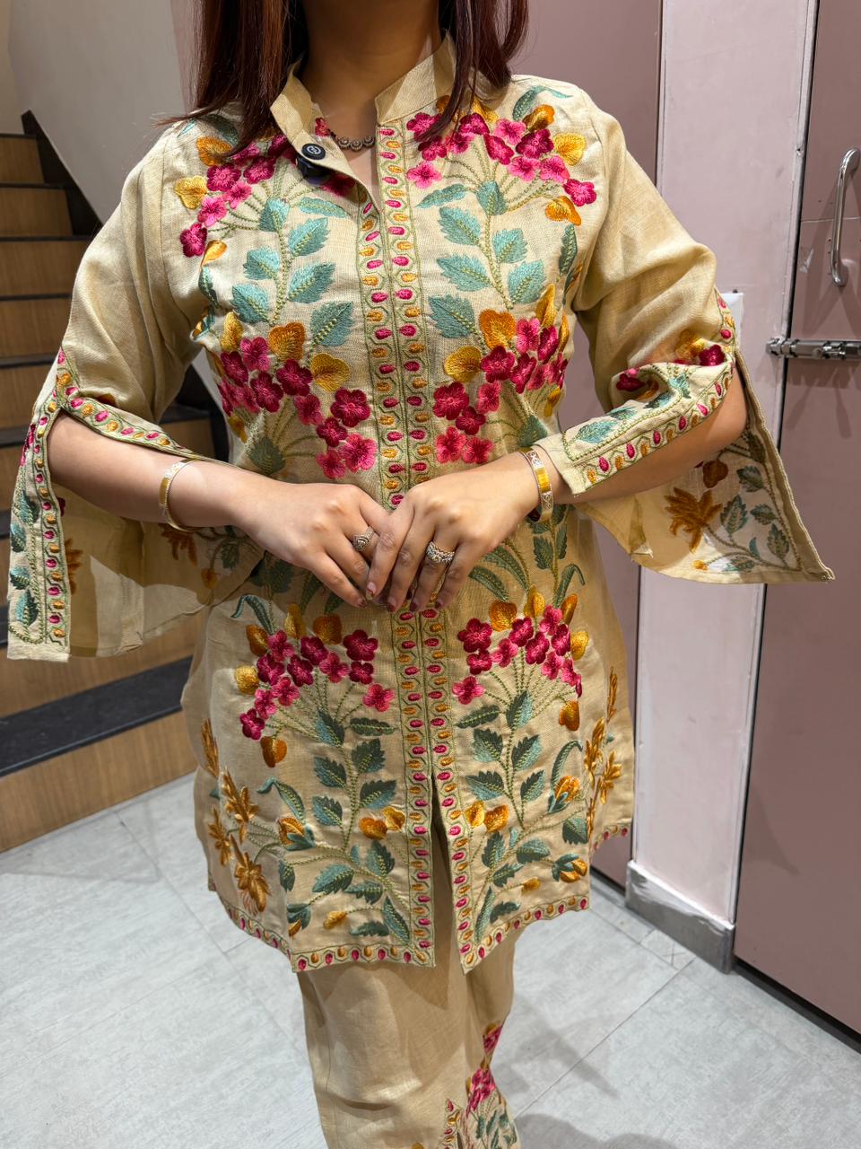 Rivaan Floral Embroidered Co-ord Set