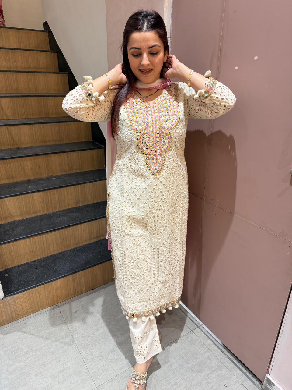 Rainbow Mirror Charm Suit Set