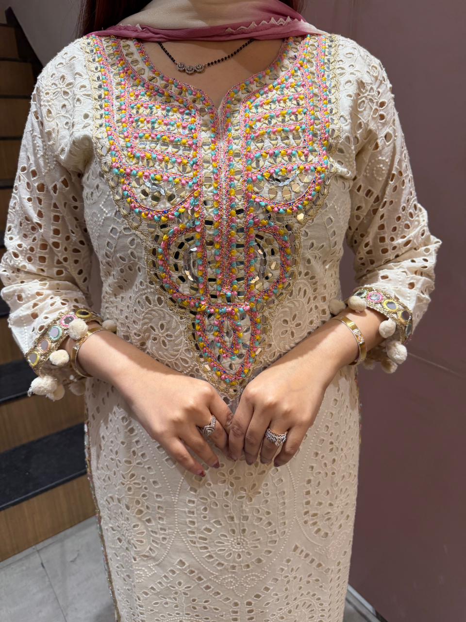 Rainbow Mirror Charm Suit Set