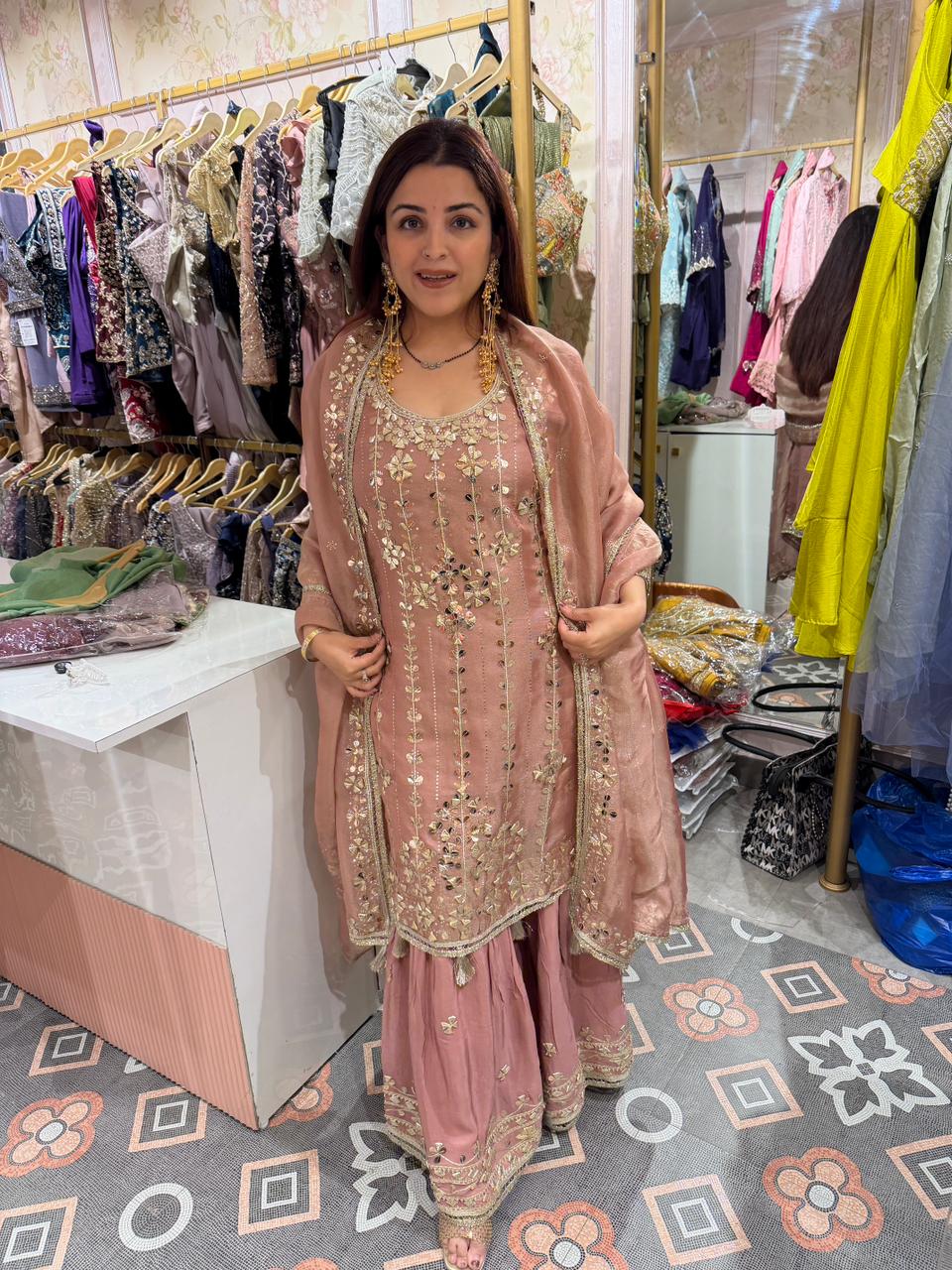 FERN Gota Sharara Set