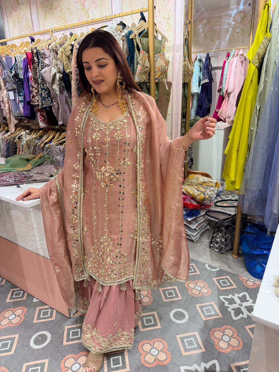 FERN Gota Sharara Set