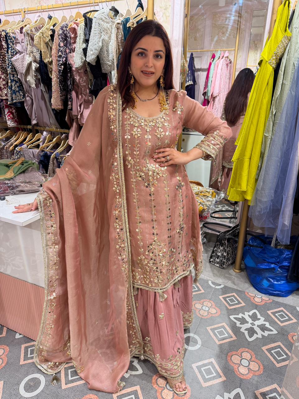 FERN Gota Sharara Set