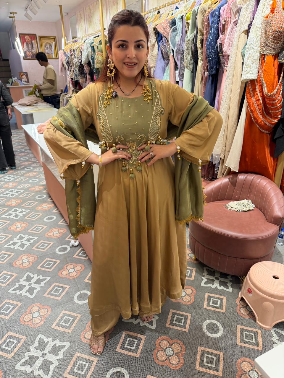 Noorani Anarkali Set