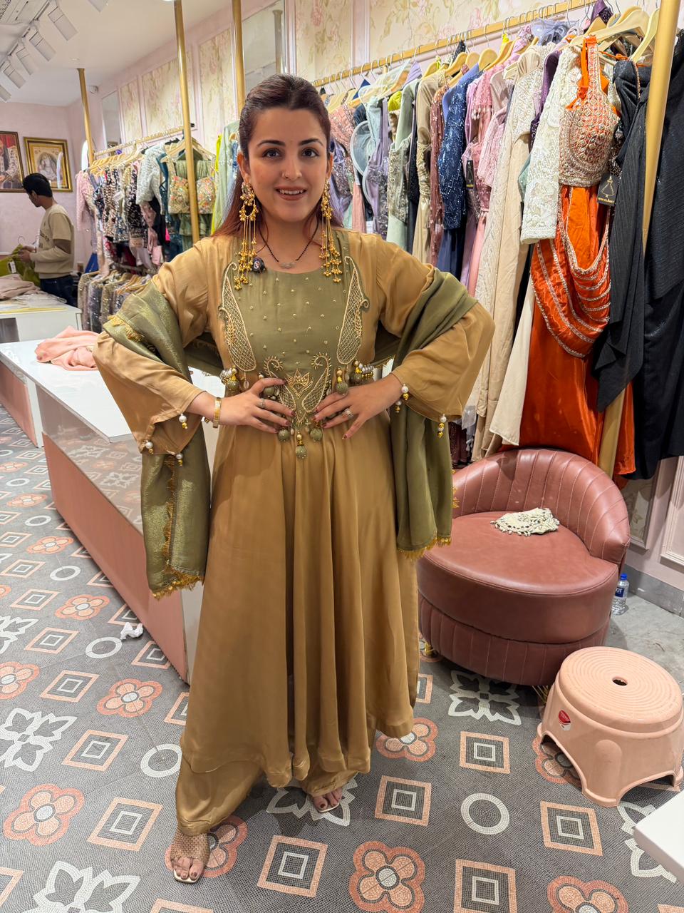 Noorani Anarkali Set