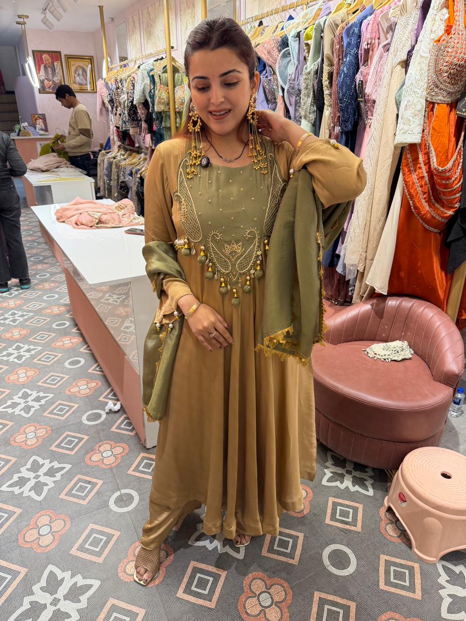 Noorani Anarkali Set