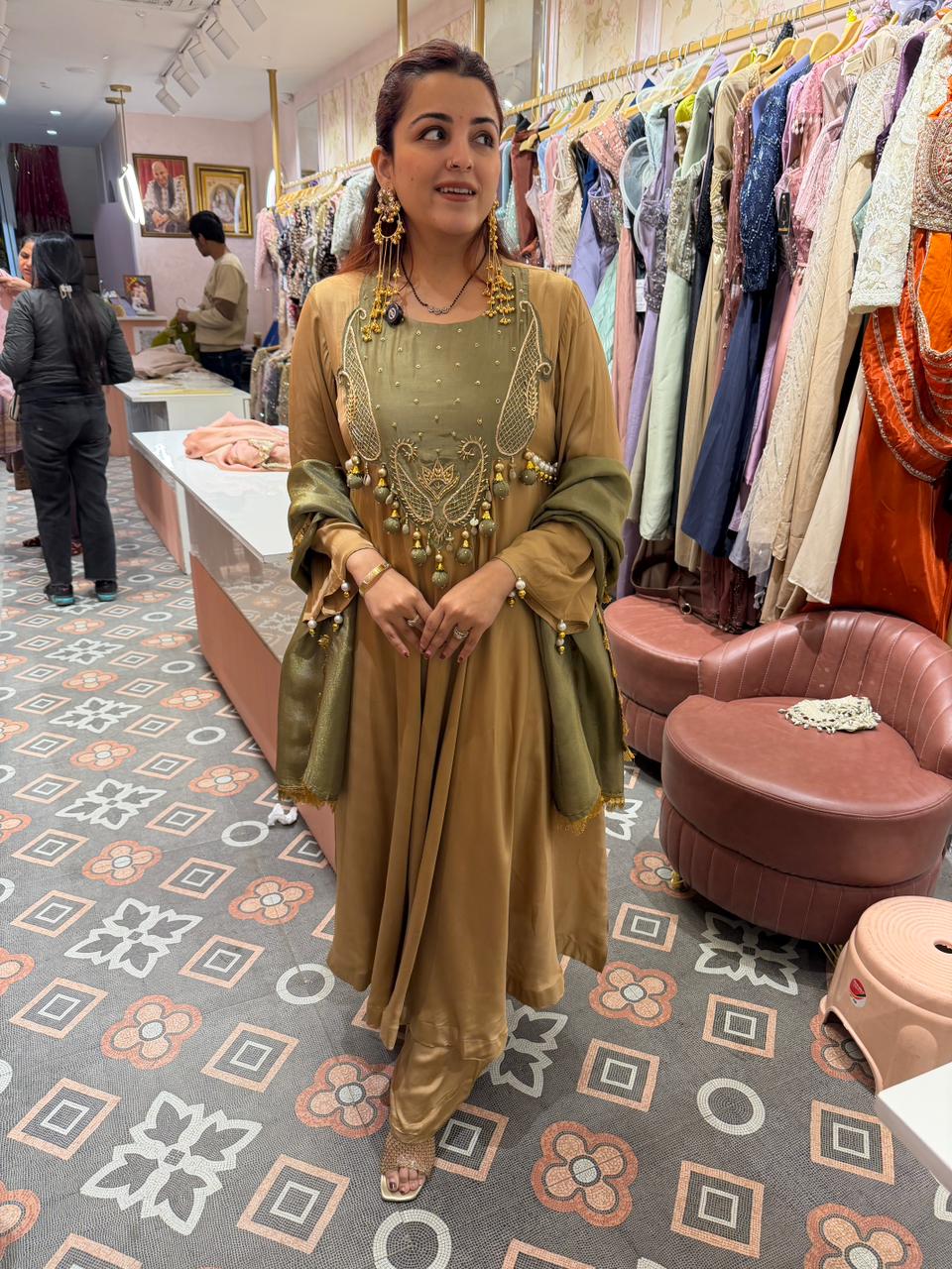 Noorani Anarkali Set