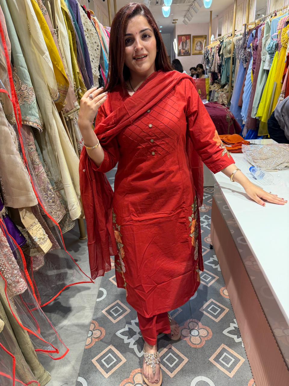 Cardinal Ember Suit Set