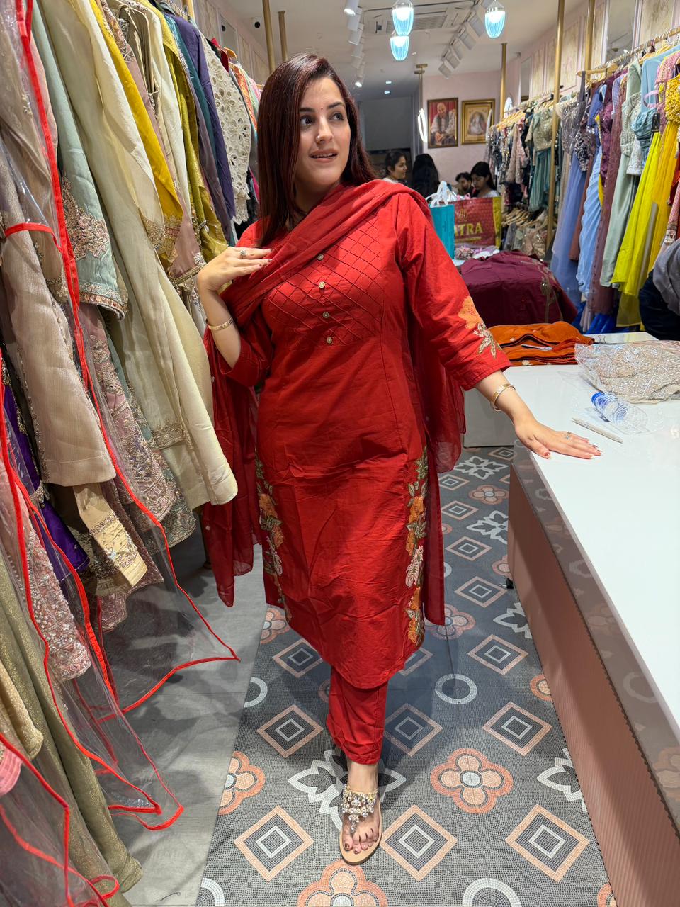 Cardinal Ember Suit Set