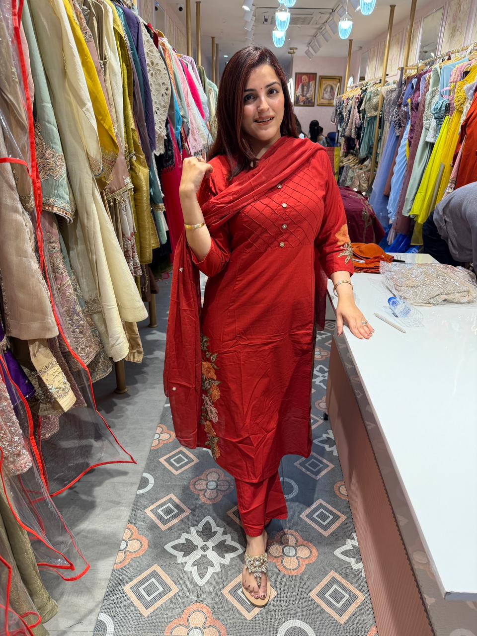 Cardinal Ember Suit Set