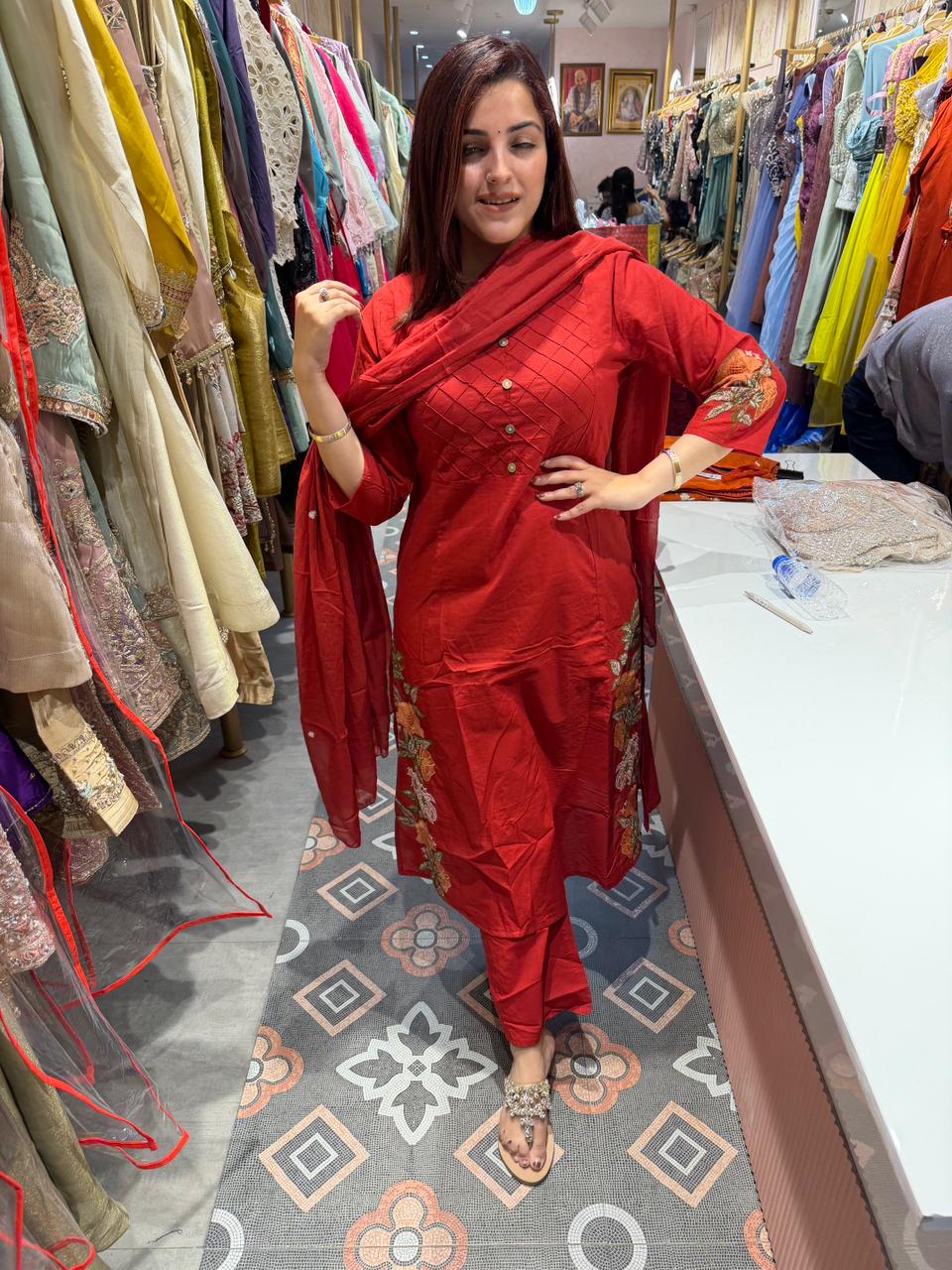 Cardinal Ember Suit Set