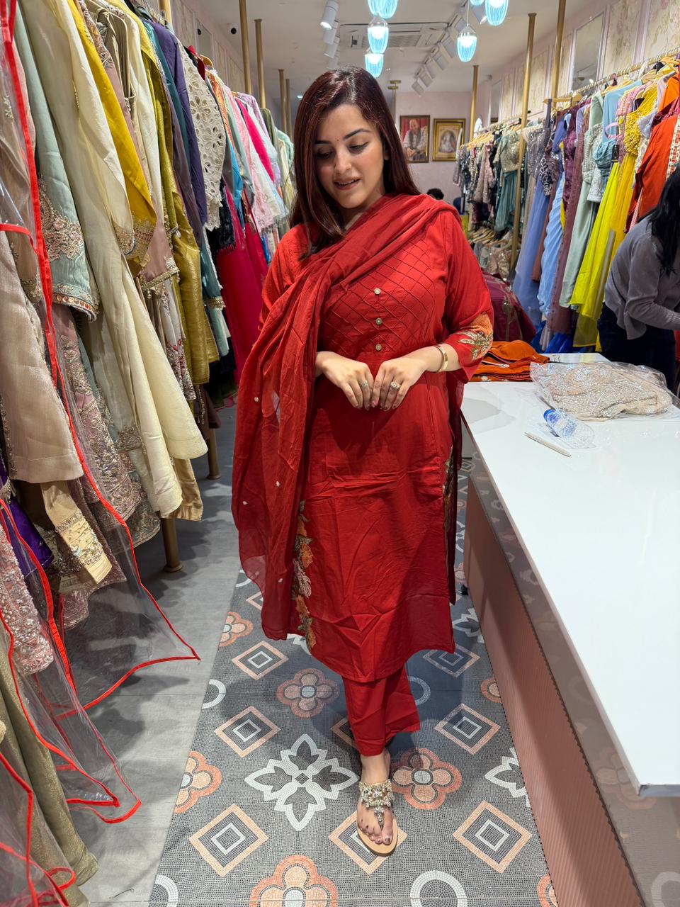 Cardinal Ember Suit Set