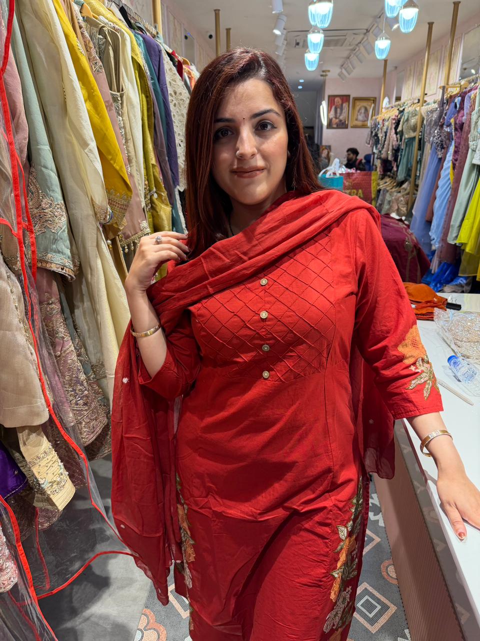 Cardinal Ember Suit Set