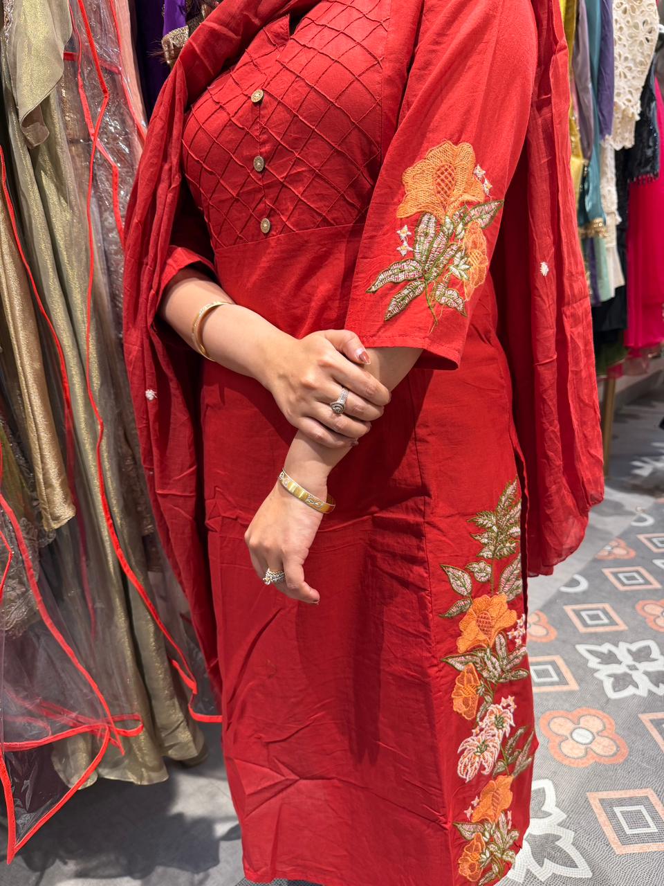 Cardinal Ember Suit Set