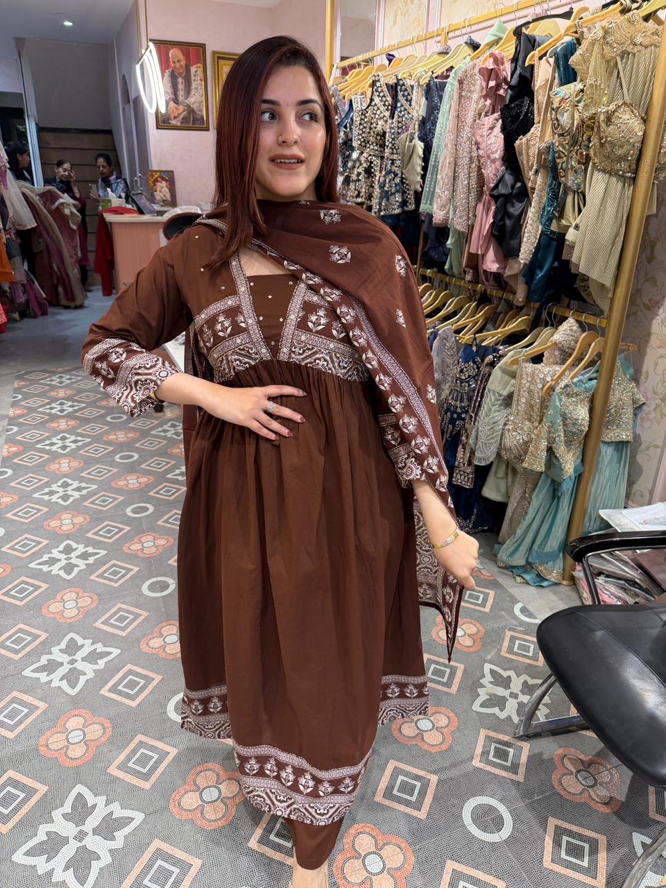 Coco Anarkali Suit Set
