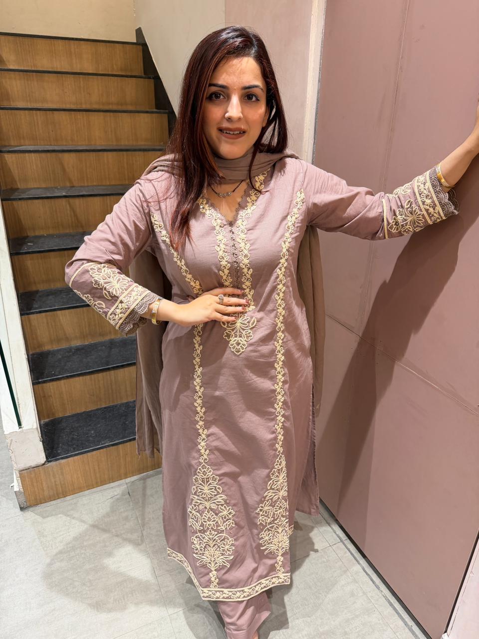 Suhani Royale Embroidered Suit Set