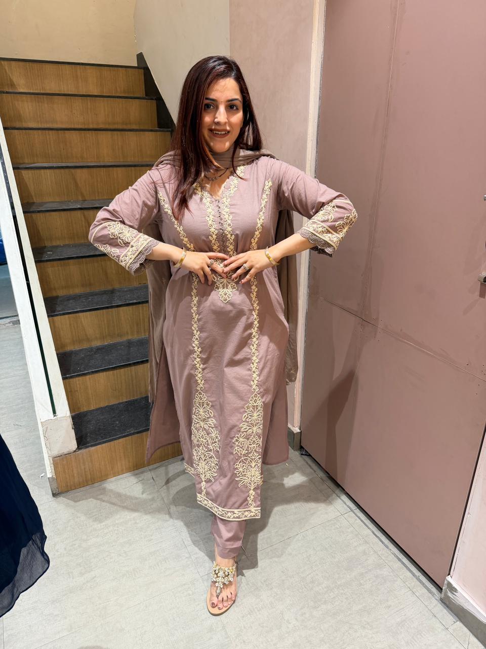 Suhani Royale Embroidered Suit Set