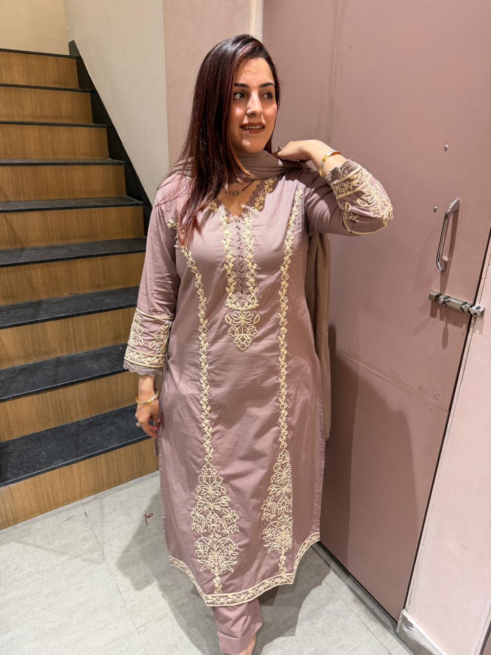 Suhani Royale Embroidered Suit Set