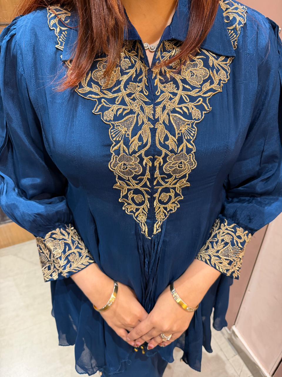 Zarika Embroidered Co-ord Set