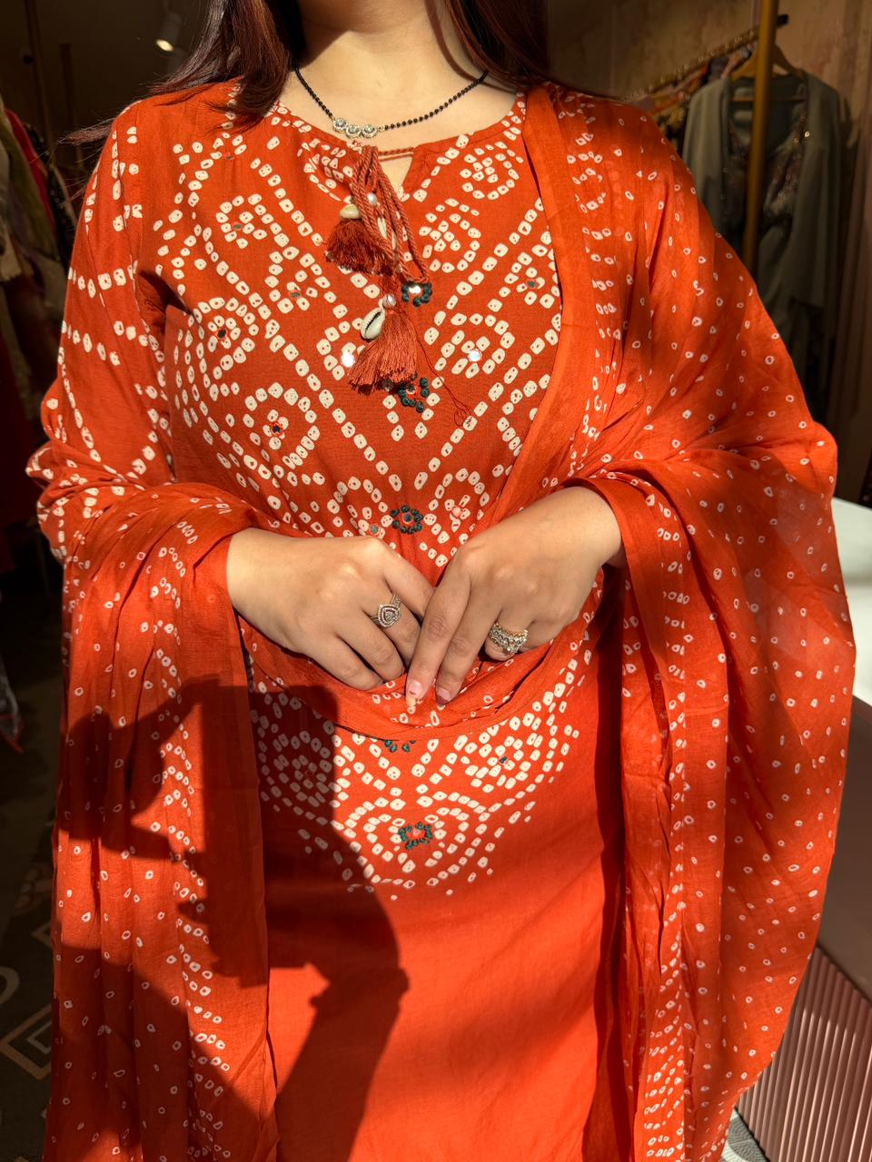 Bandhani Grace Suit Set