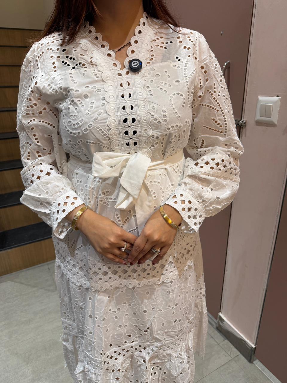 Piya Schiffli dress
