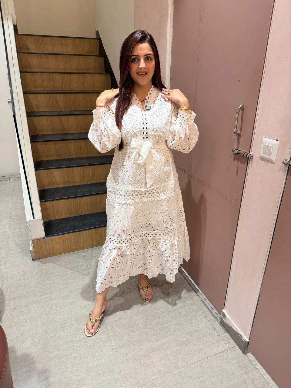 Piya Schiffli dress