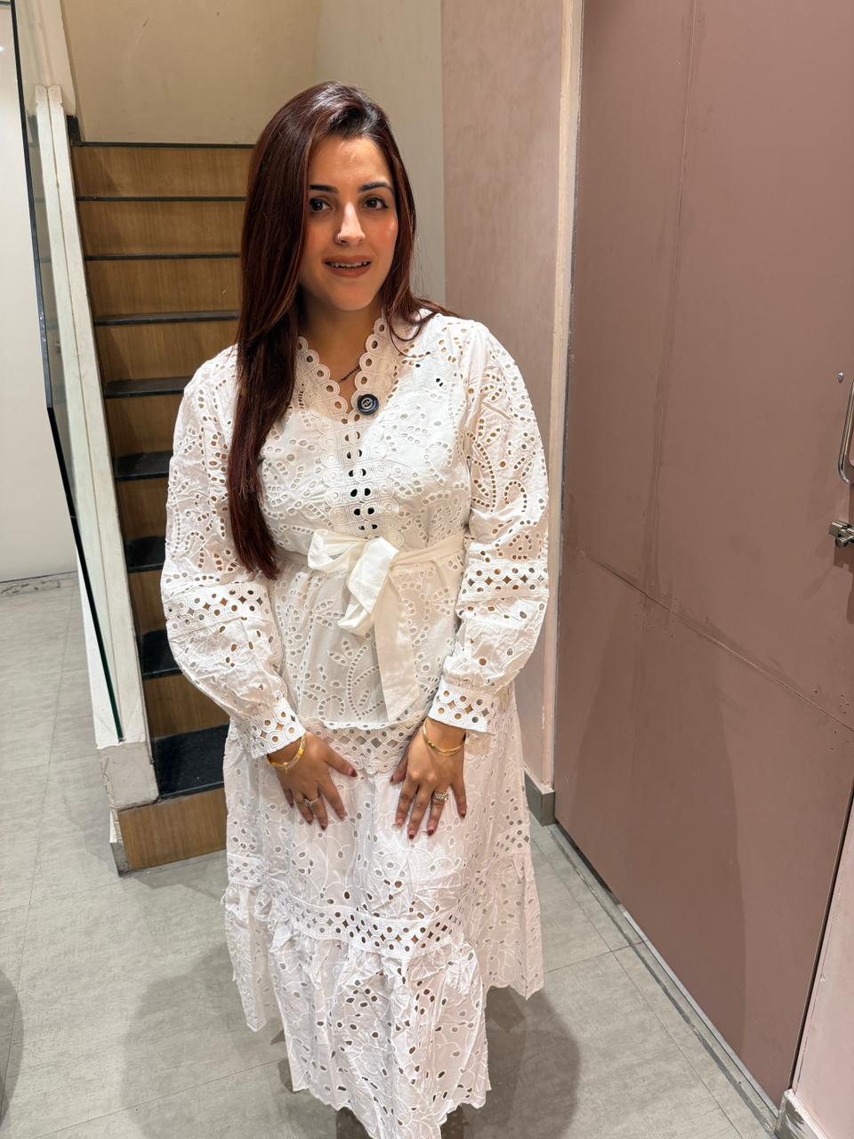 Piya Schiffli dress