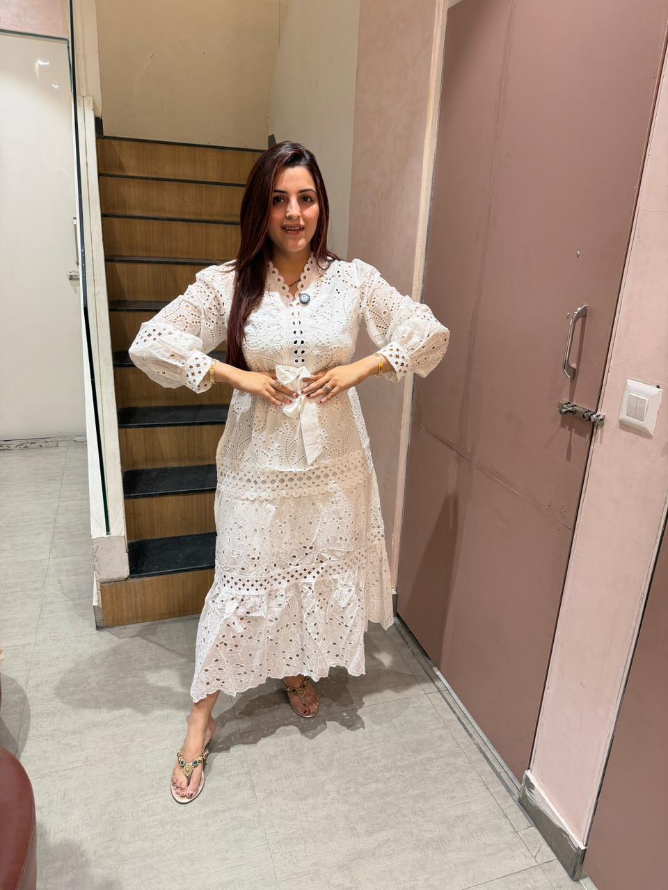 Piya Schiffli dress
