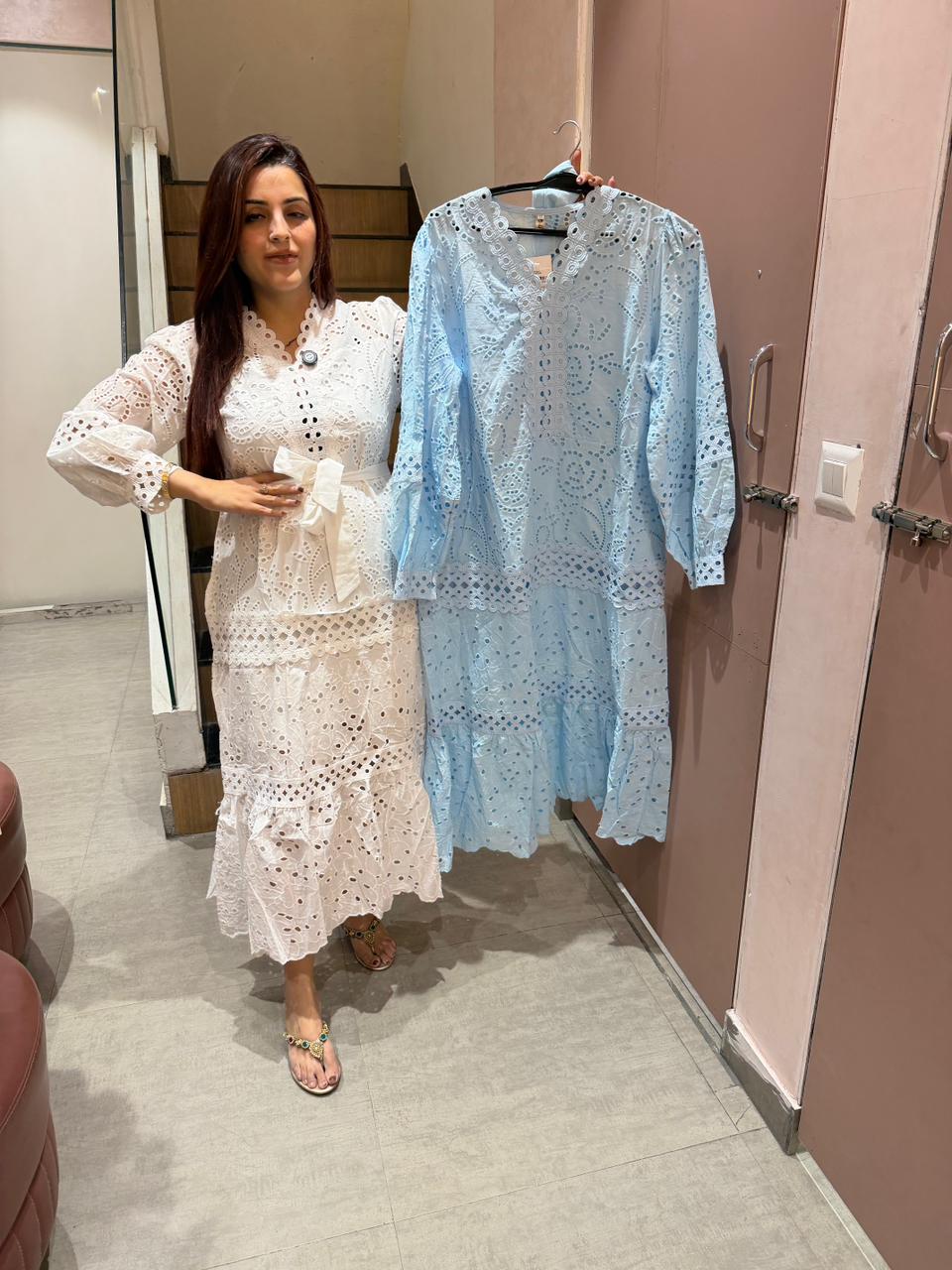 Piya Schiffli dress