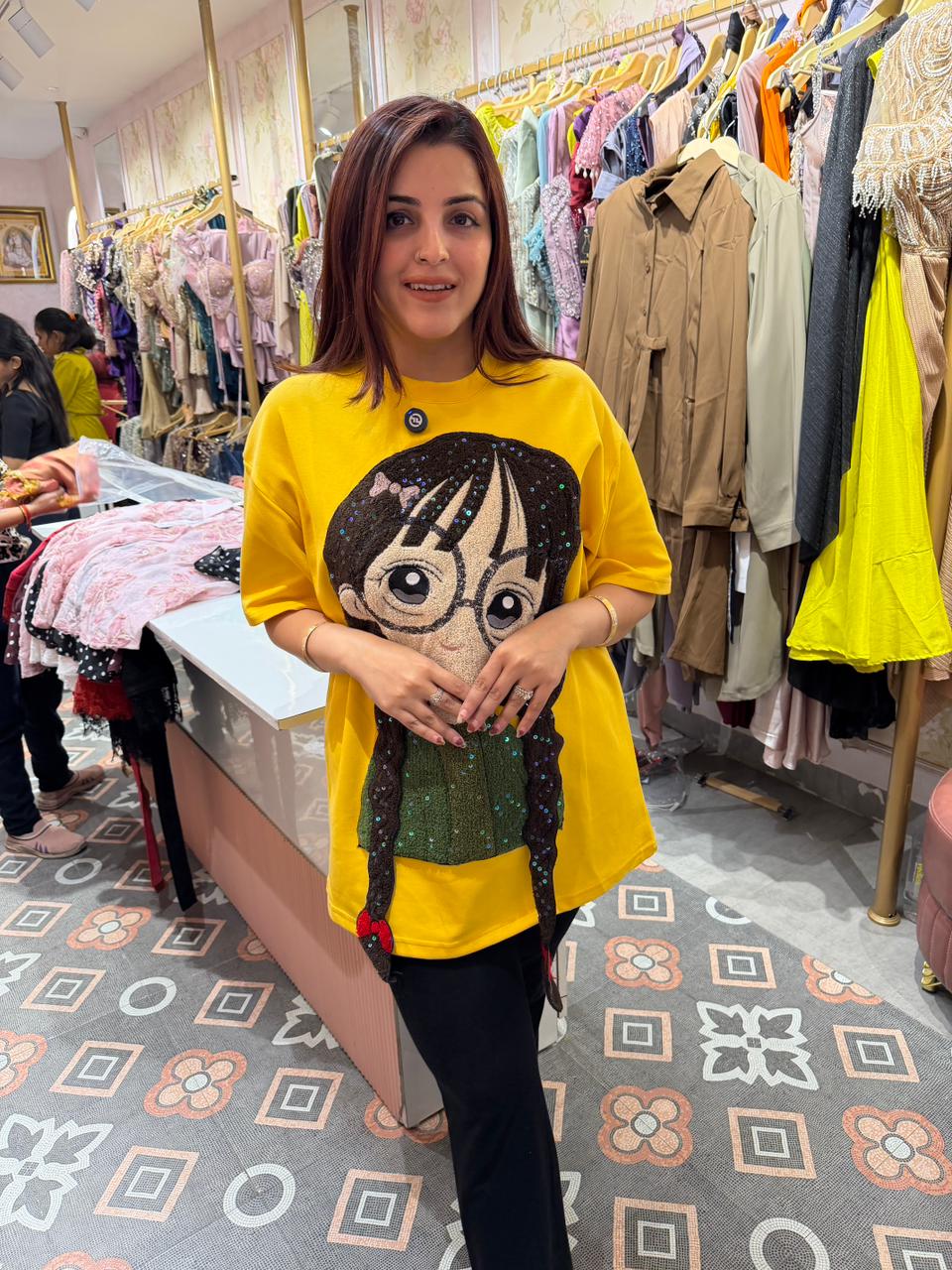 Sunshine 3D Cartoon Top