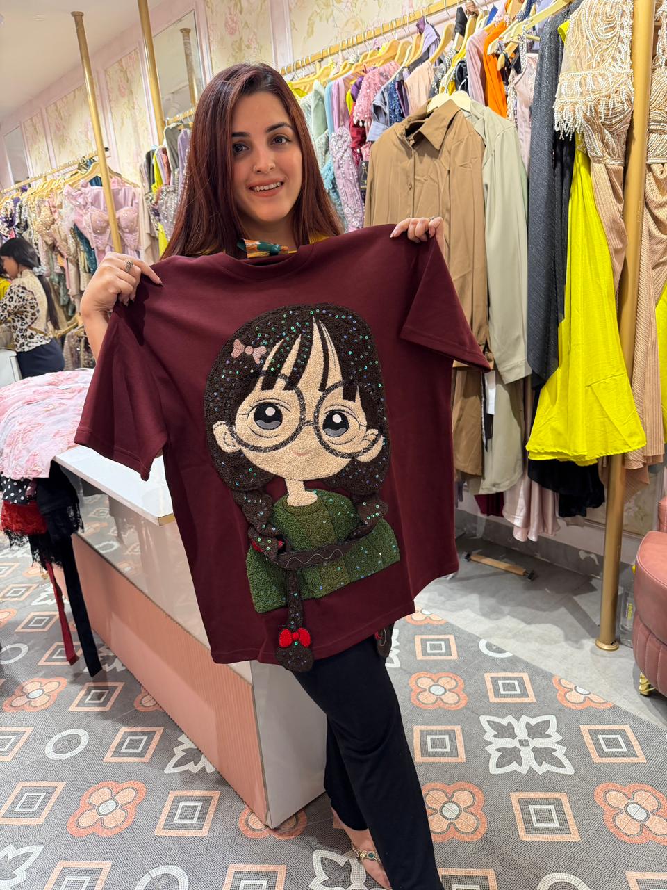 Sunshine 3D Cartoon Top