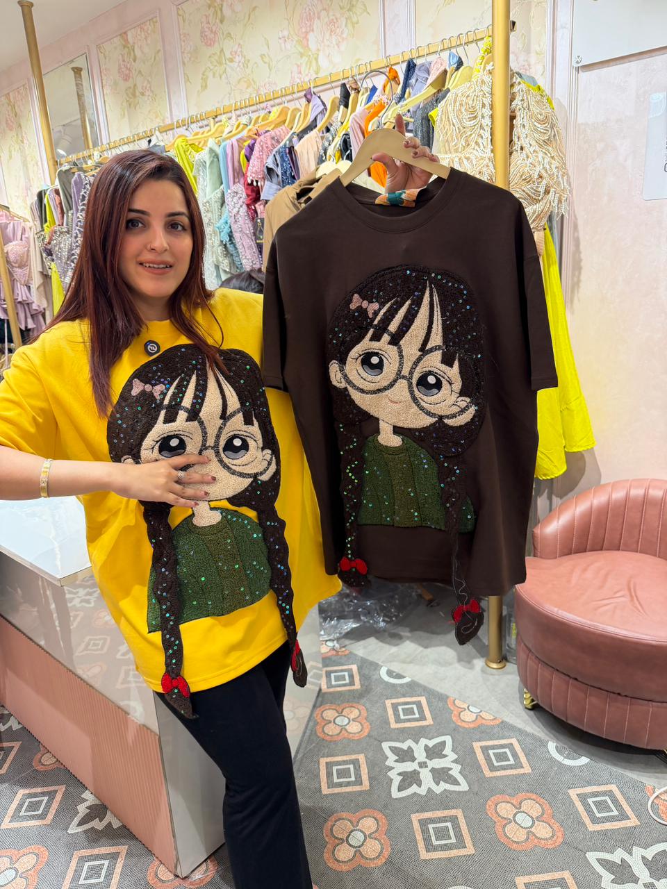 Sunshine 3D Cartoon Top