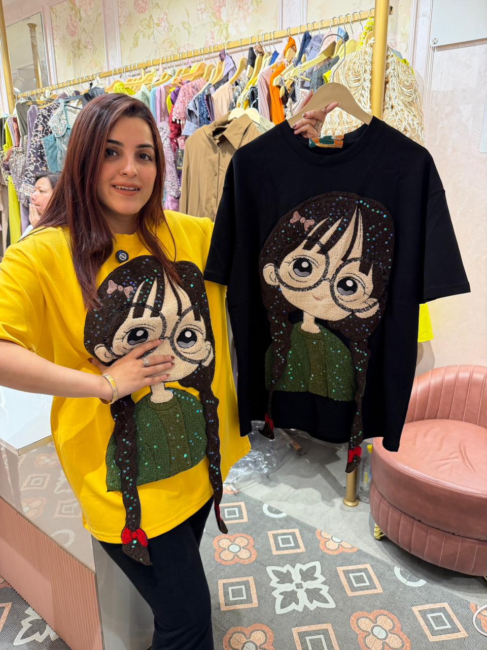 Sunshine 3D Cartoon Top