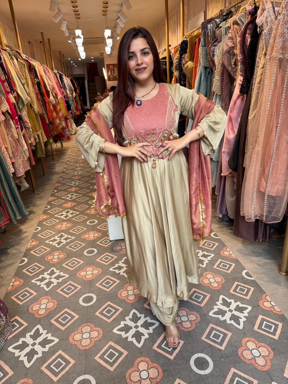 Noorani Anarkali Set