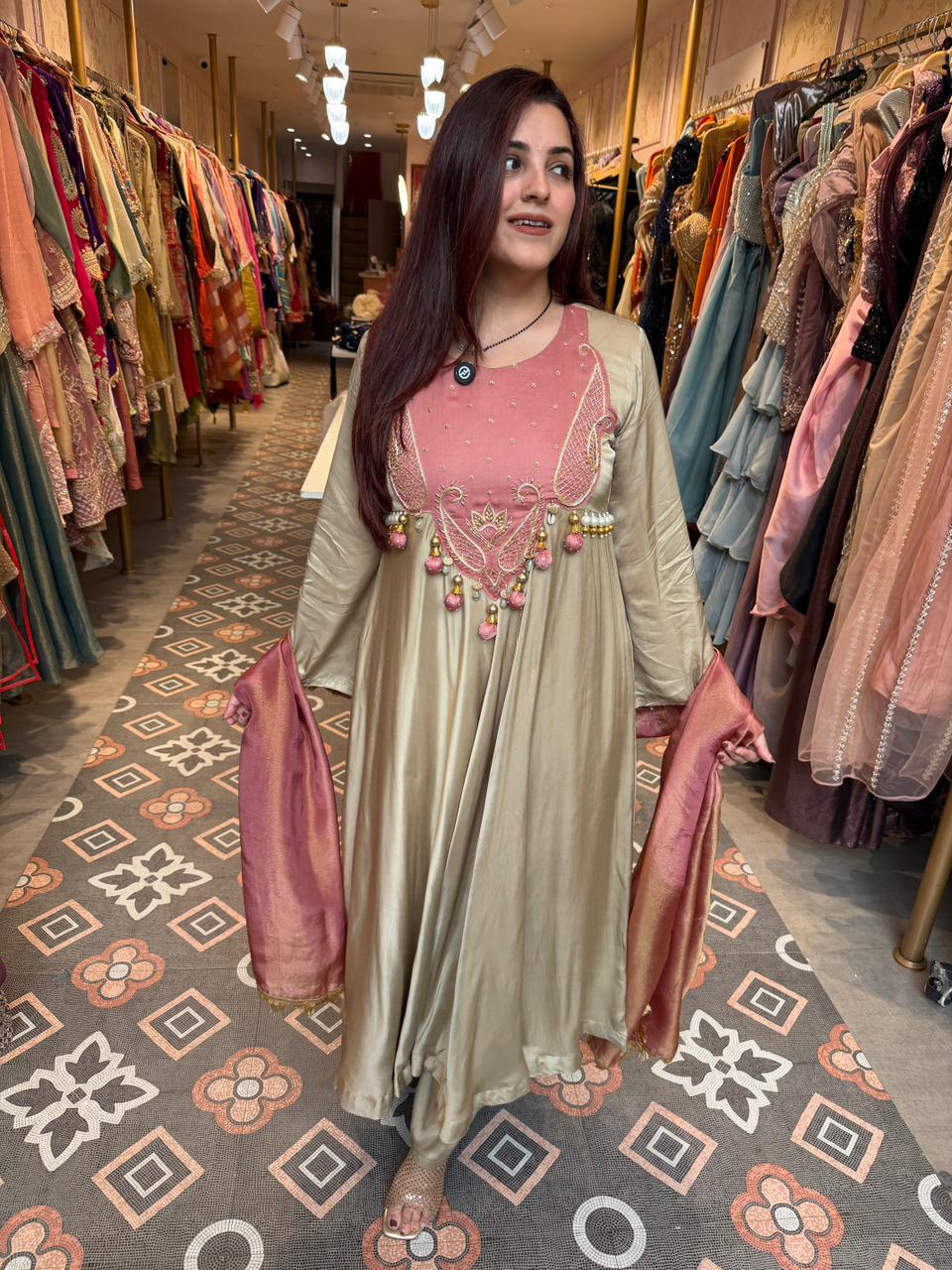 Noorani Anarkali Set