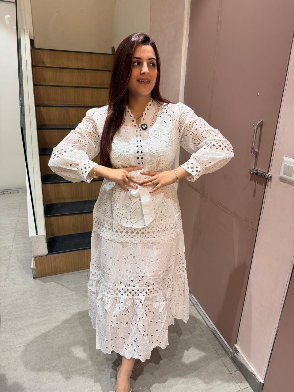 Piya Schiffli dress