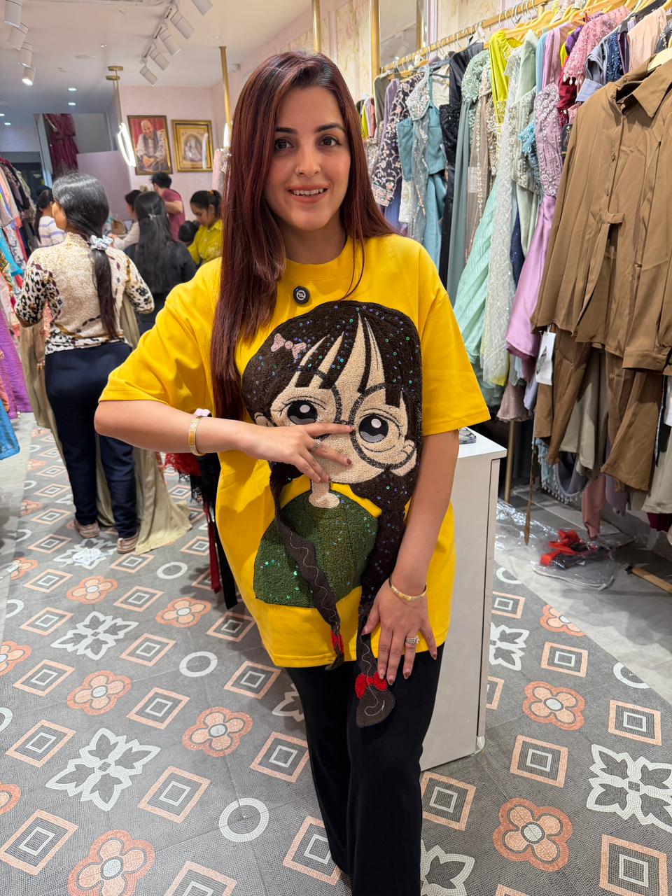 Sunshine 3D Cartoon Top