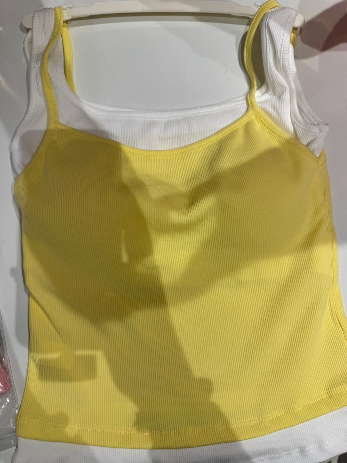 Sunny Layered Ribbed Tank Top