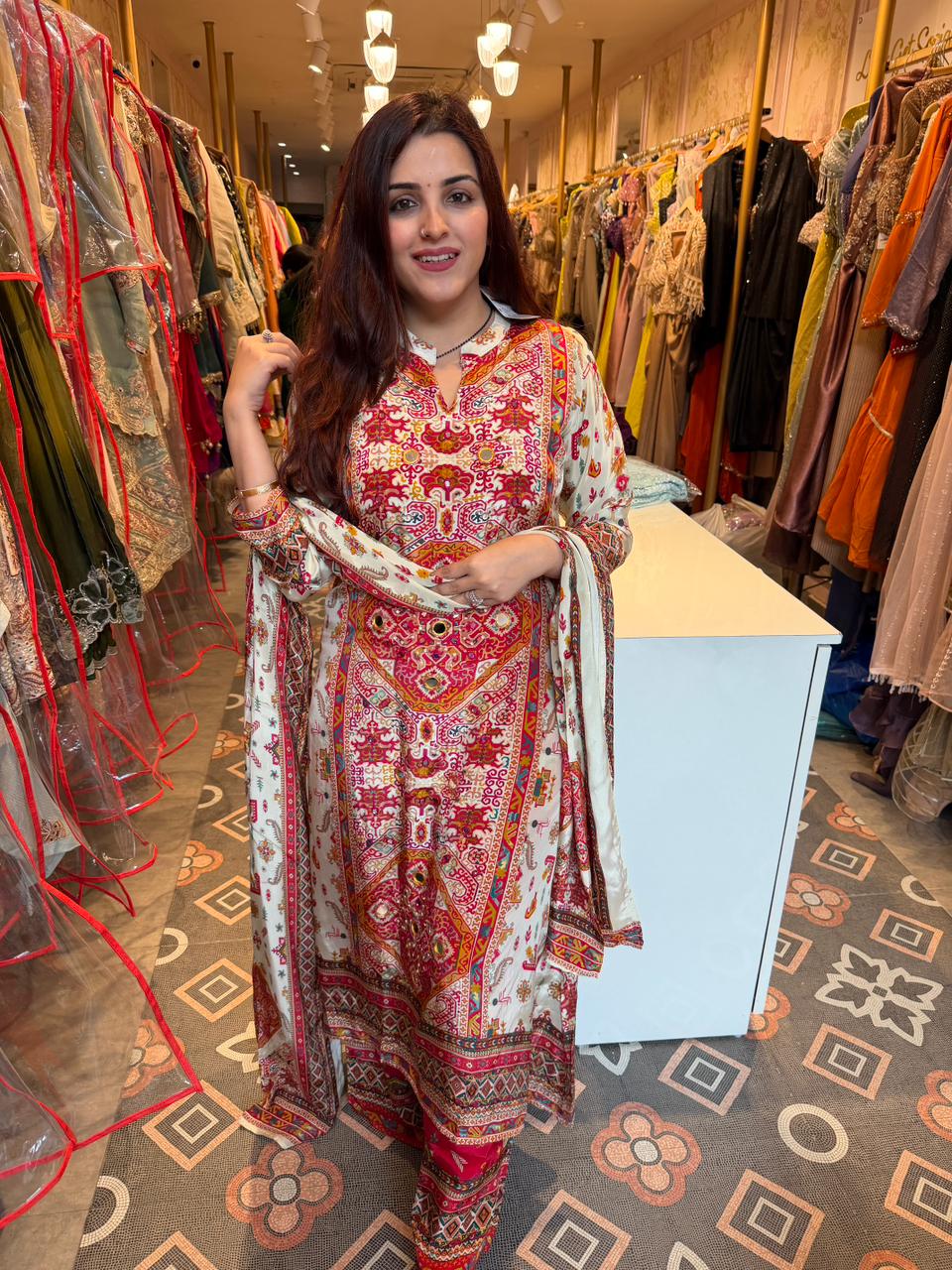 Royal Rangriti Ethnic Suit Set