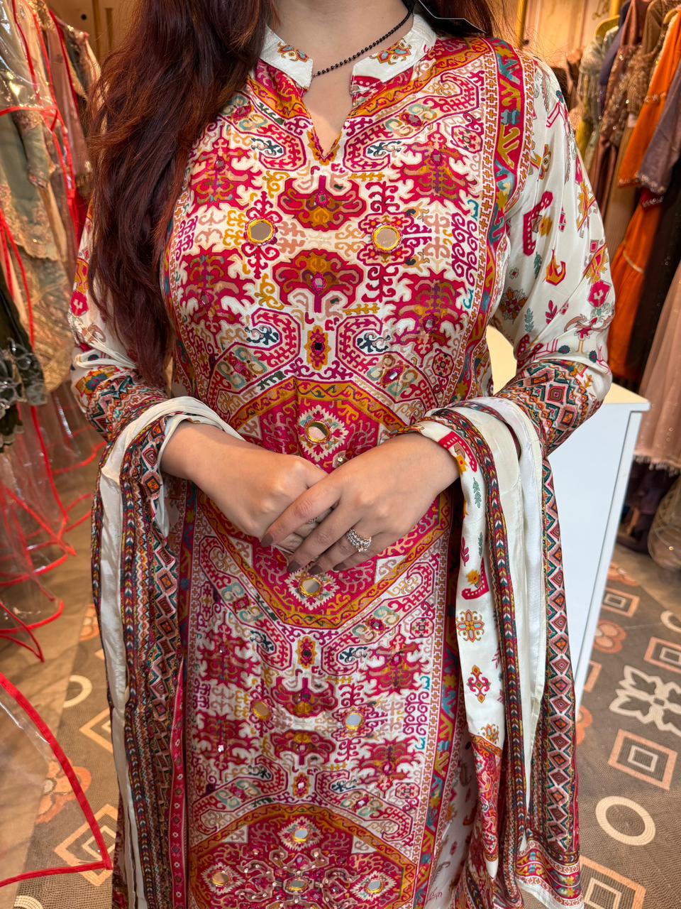 Royal Rangriti Ethnic Suit Set