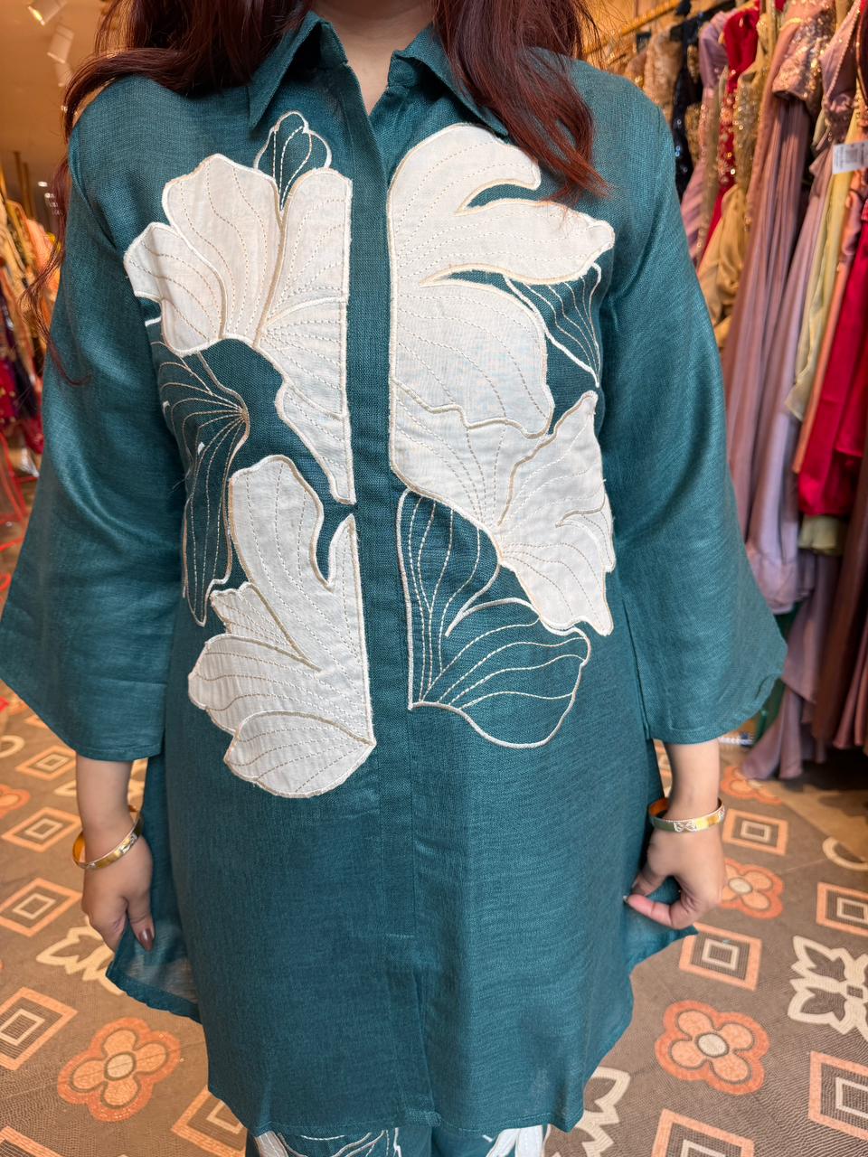 Emerald Bloom Co-Ord Set