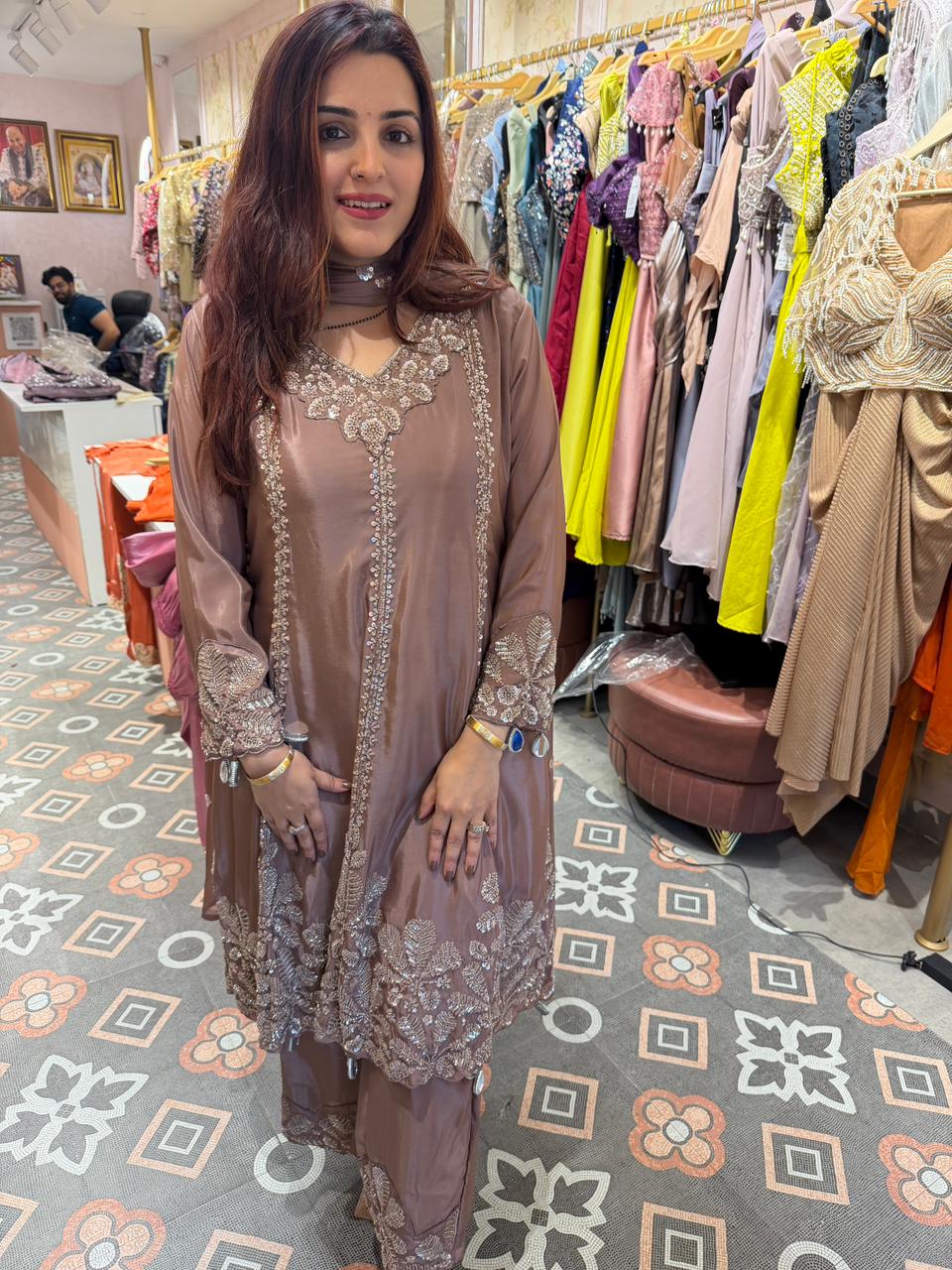 Sahira embroidered set