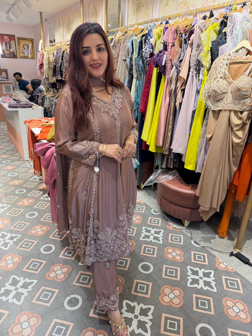 Sahira embroidered set