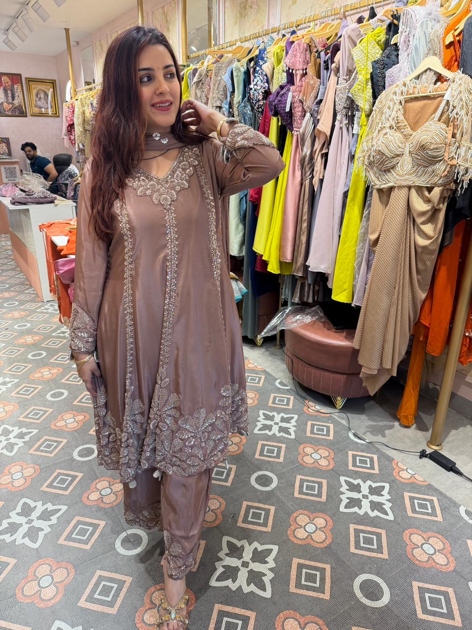 Sahira embroidered set