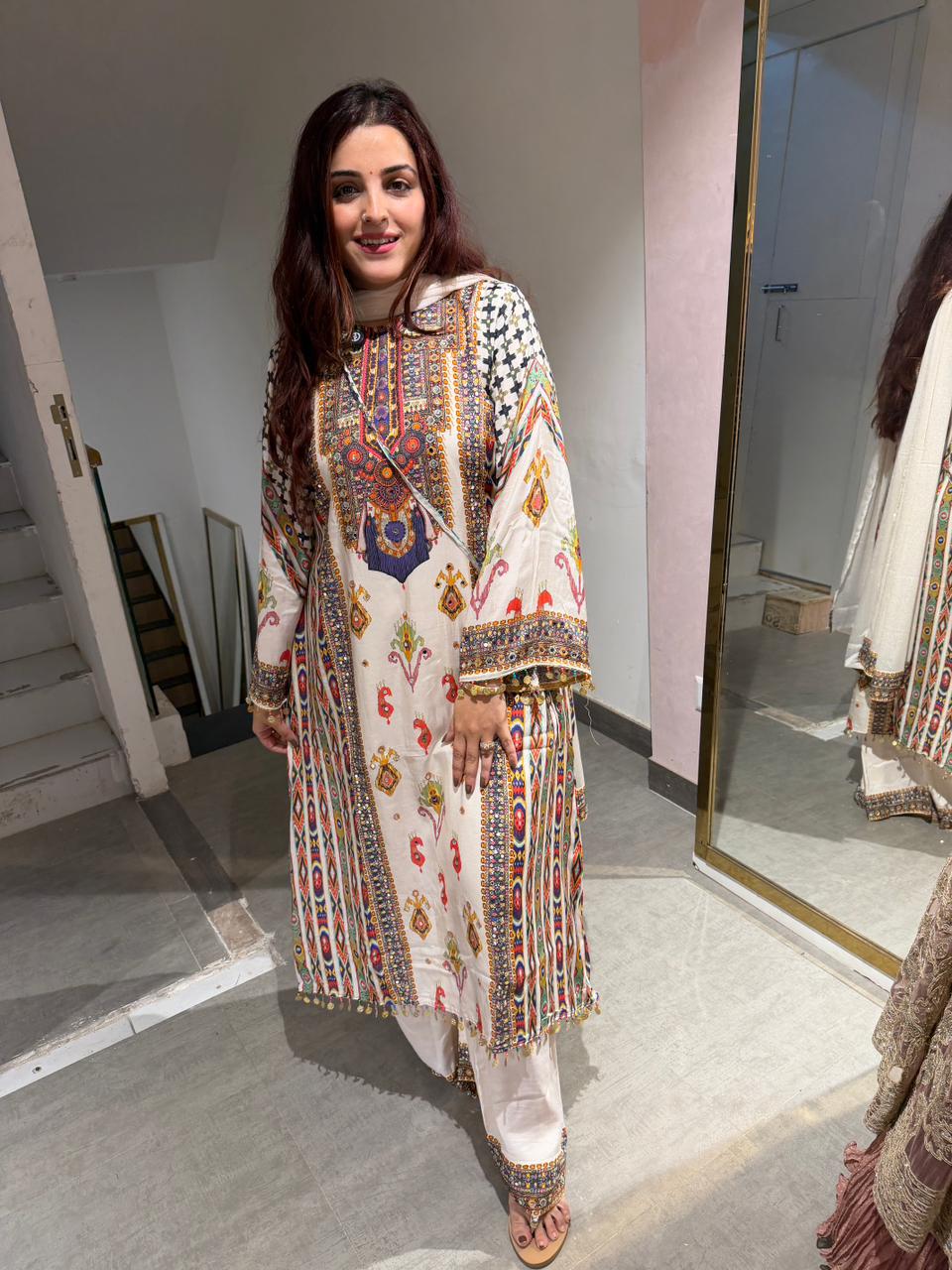 Desert Peacock Grace Suit Set