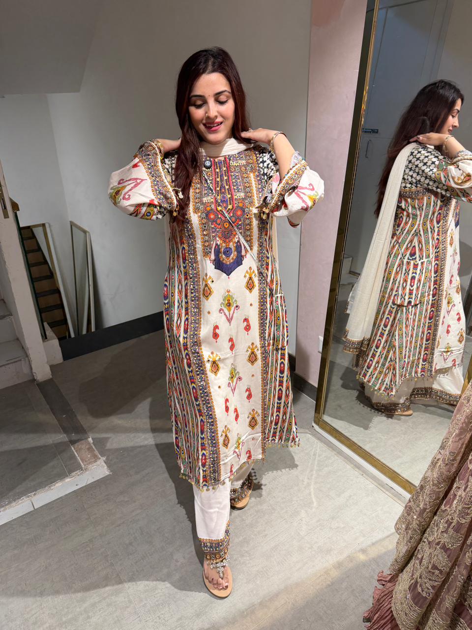 Desert Peacock Grace Suit Set