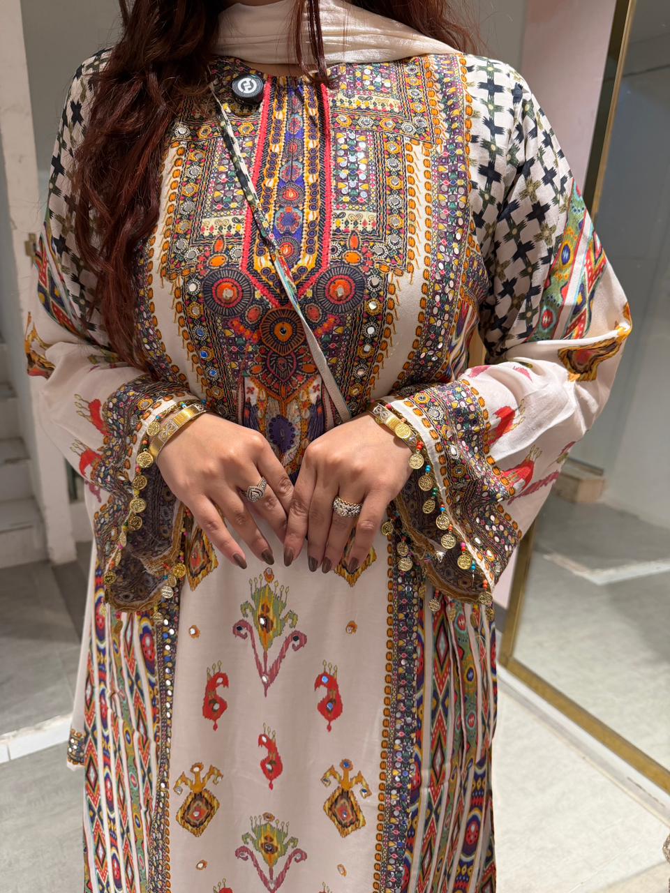 Desert Peacock Grace Suit Set