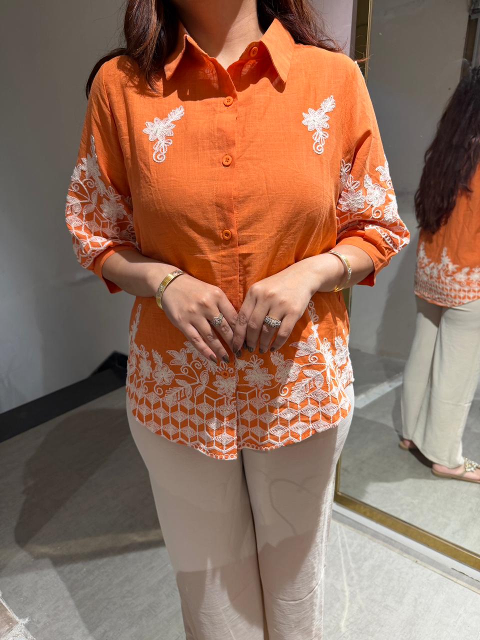 Mandala Bloom Shirt Set