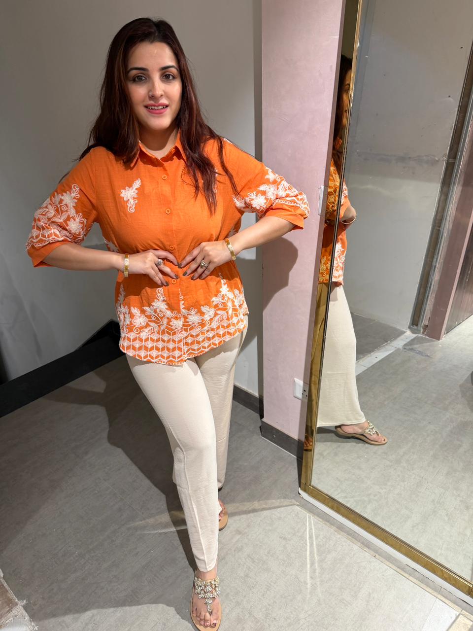 Mandala Bloom Shirt Set