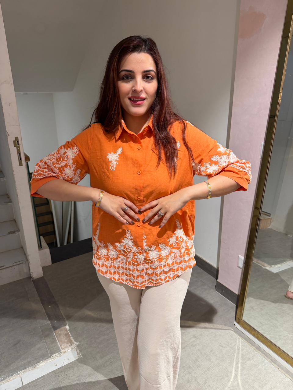 Mandala Bloom Shirt Set