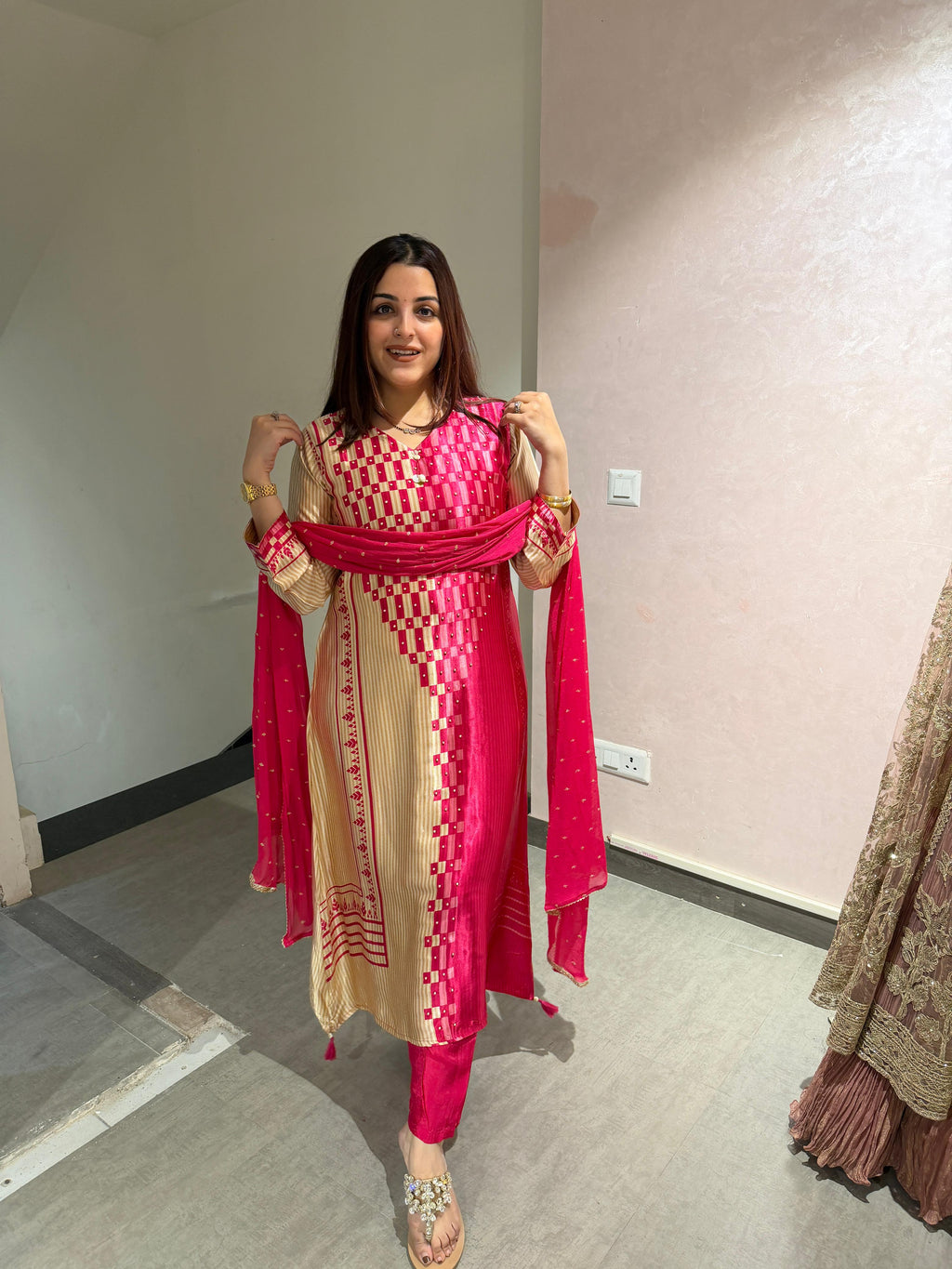 Gulmohar Radiance Suit Set